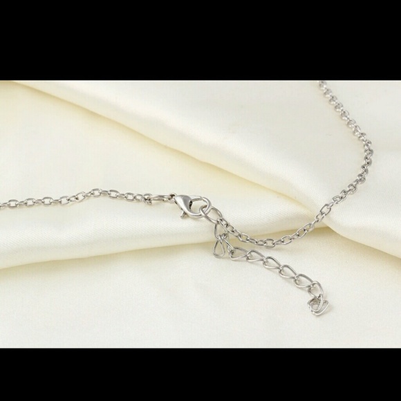 Silver Plated Bird Leaf Pendant Necklace Women - Picture 5 of 5